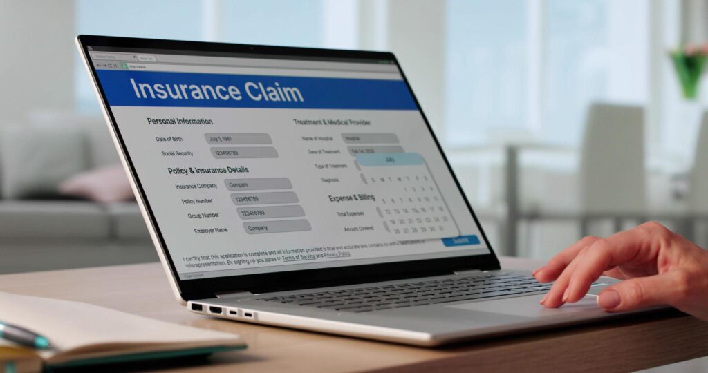 insurance claim process using video evidence